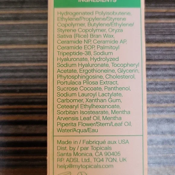 CLEARANCE! Topicals Slick Salve Mint Lip Balm, NIB - Picture 12 of 12